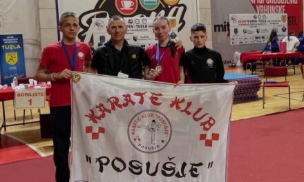 Dva odličja za Karate klub Posušje na TK Open-u u Tuzli