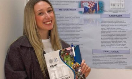 Sari Grubišić nagrada za znanstveni rad na 24. konferenciji kondicijske pripreme sportaša u Zagrebu