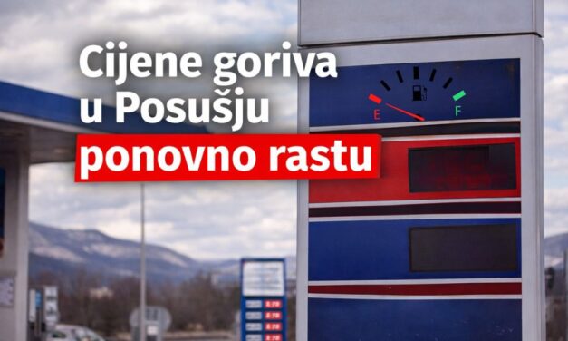 Velike razlike u cijenama goriva u Posušju: Evo najniže i najviše cijene danas