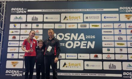 Tri medalje za Karate klub Posušje na jubilarnom Bosna Openu