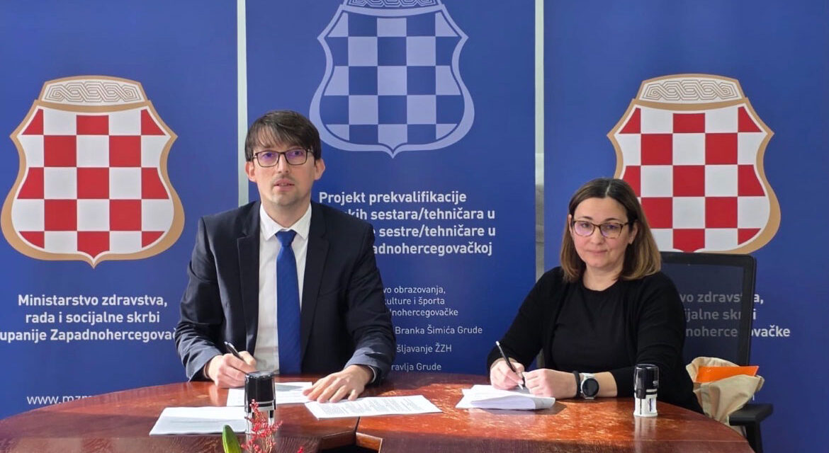 Potpisan Kolektivni ugovor za zdravstvene radnike u ŽZH