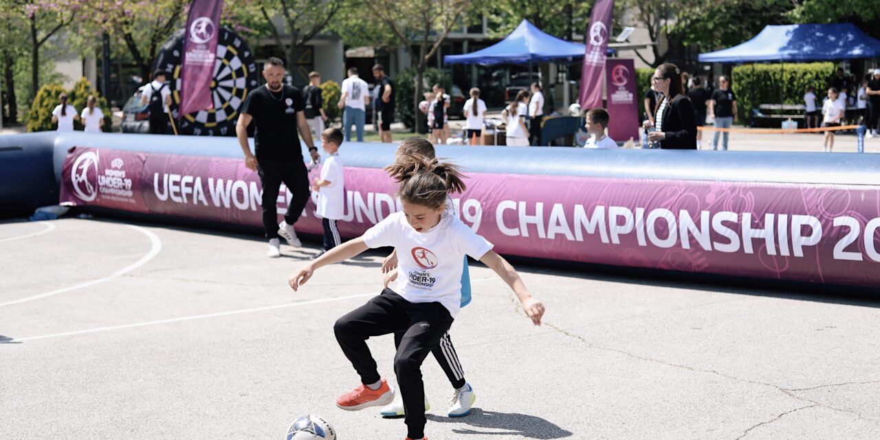 FOTO: UEFA WU19 Euro Trophy Tour predstavljen u Posušju