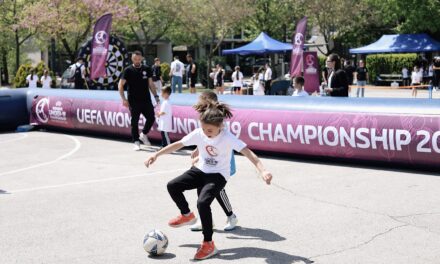 FOTO: UEFA WU19 Euro Trophy Tour predstavljen u Posušju