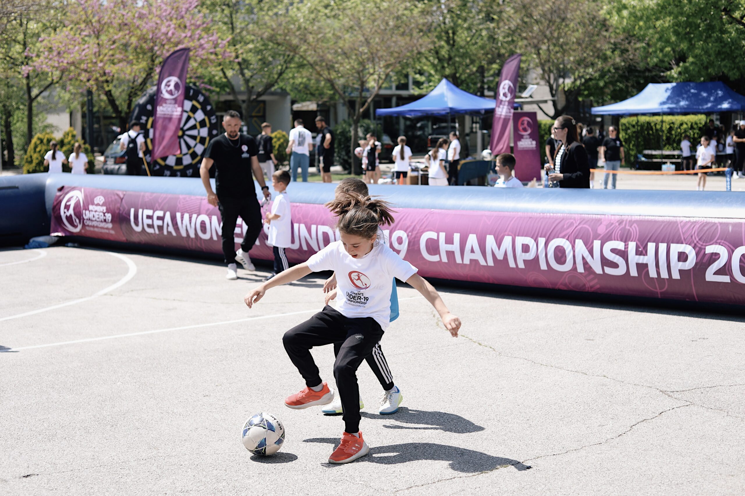 FOTO: UEFA WU19 Euro Trophy Tour predstavljen u Posušju