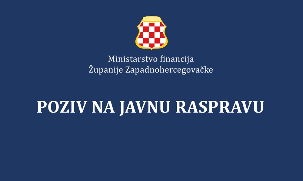 U tijeku je javna rasprava o Nacrtu Zakona o plaćama i naknadama korisnika Proračuna ŽZH