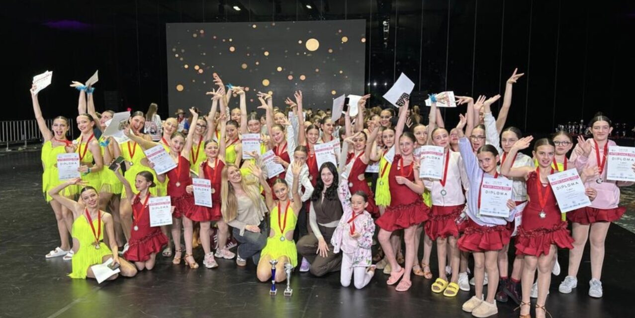 Više od 50 medalja za posuške “latinesice” na Međunarodnom plesnom festivalu u Sarajevu