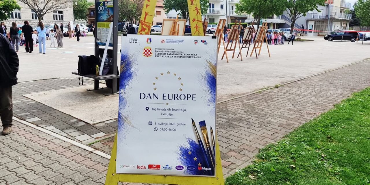 Radionice, linorez i izložba: Posušje na kreativan način proslavilo Dan Europe