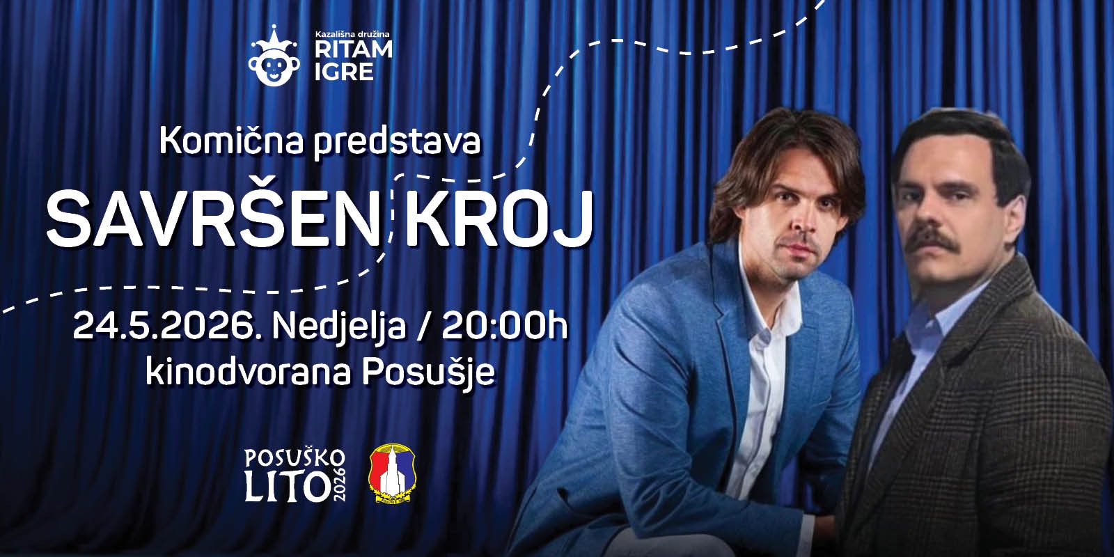 Posuško lito donosi hit komediju “Savršen kroj” Posuško lito donosi hit komediju “Savršen kroj”