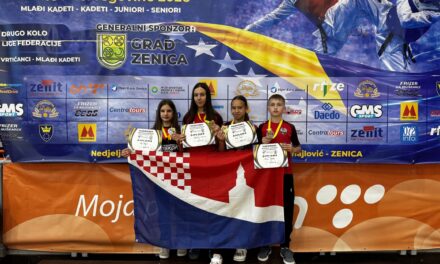 TKD Poskok Posušje: 2 zlata i 2 srebra na prvenstvu Federacije BiH