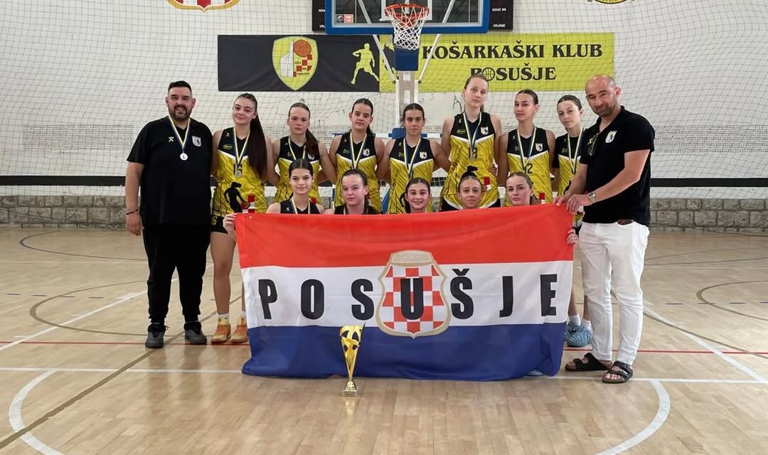 Srebro zlatnog sjaja: Predkadetkinje ŽKK Posušje viceprvakinje Bosne i Hercegovine!