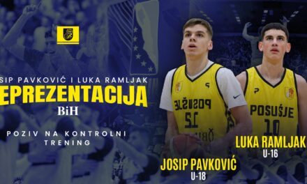 Veliko priznanje za KK Posušje: dvojica mladih talenata pozvana u reprezentacije BiH