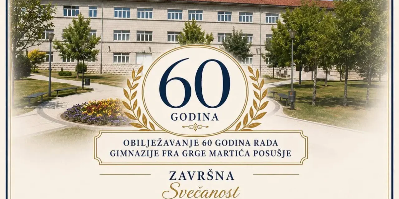 Veliki jubilej posuške Gimnazije: 60 godina obrazovanja i završna svečanost maturanata