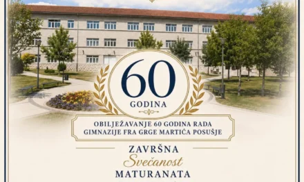 Veliki jubilej posuške Gimnazije: 60 godina obrazovanja i završna svečanost maturanata