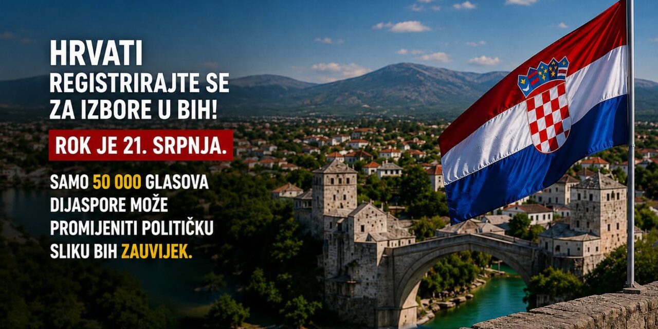 Registrirajte se za glasovanje na Općim izborima 2026. godine u BiH