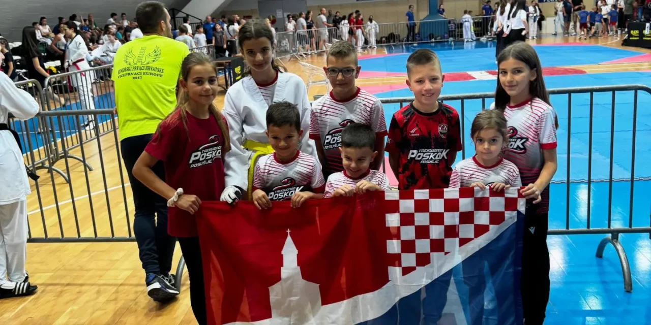 Mladi Poskoci osvojili osam medalja na Zadar Openu