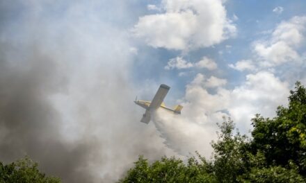 OŠTRC: Gori borova šuma, angažirani i Air Tractori