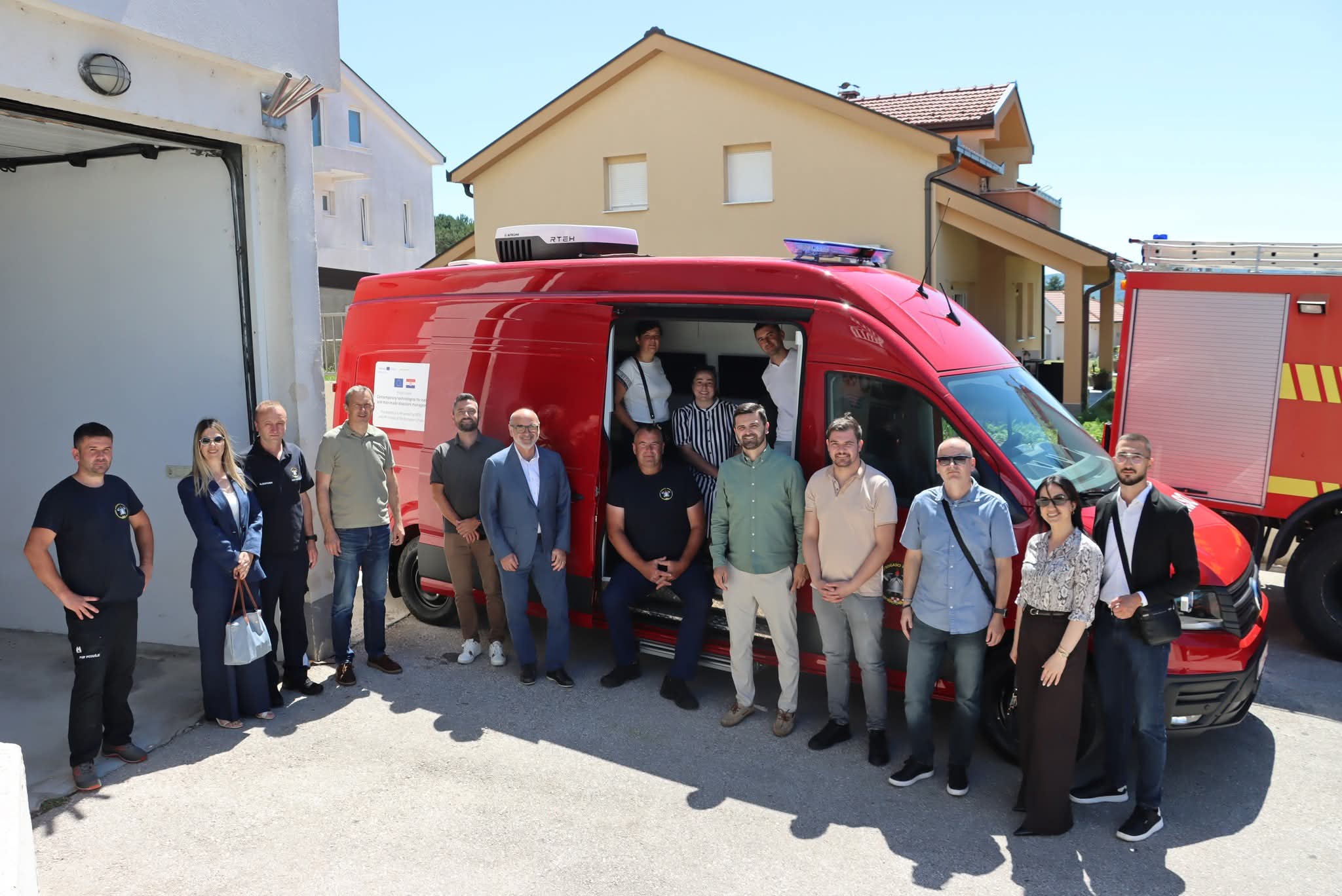 Svečana primopredaja zapovjednog vozila u okviru projekta SMART PROTECT