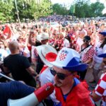 Navijačka euforija pred ogled s Engleskom