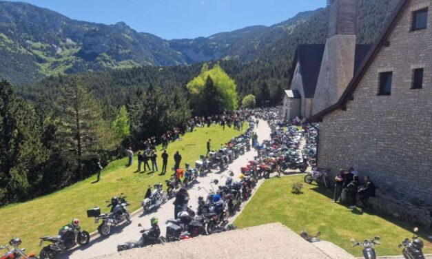 Stotine motorista na Blidinju: Održano peto motohodočašće u Masnoj Luci