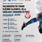 Počinju prijave za Malonogometni turnir mjesnih zajednica, sela, zaselaka i gradskih četvrti Posušje 2026.