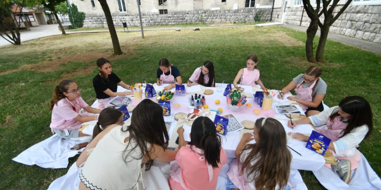 Kreativno ljeto u Posušju: Održana prva Paint&Lemonade radionica