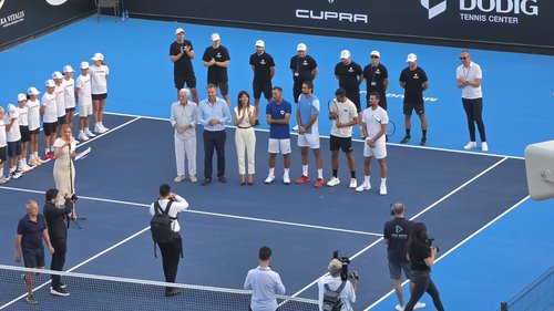 SVJETSKA TENISKA ELITA U MEĐUGORJU: Boris Becker na tribinama, a zvijezde na terenu. Evo što je Đoković napravio