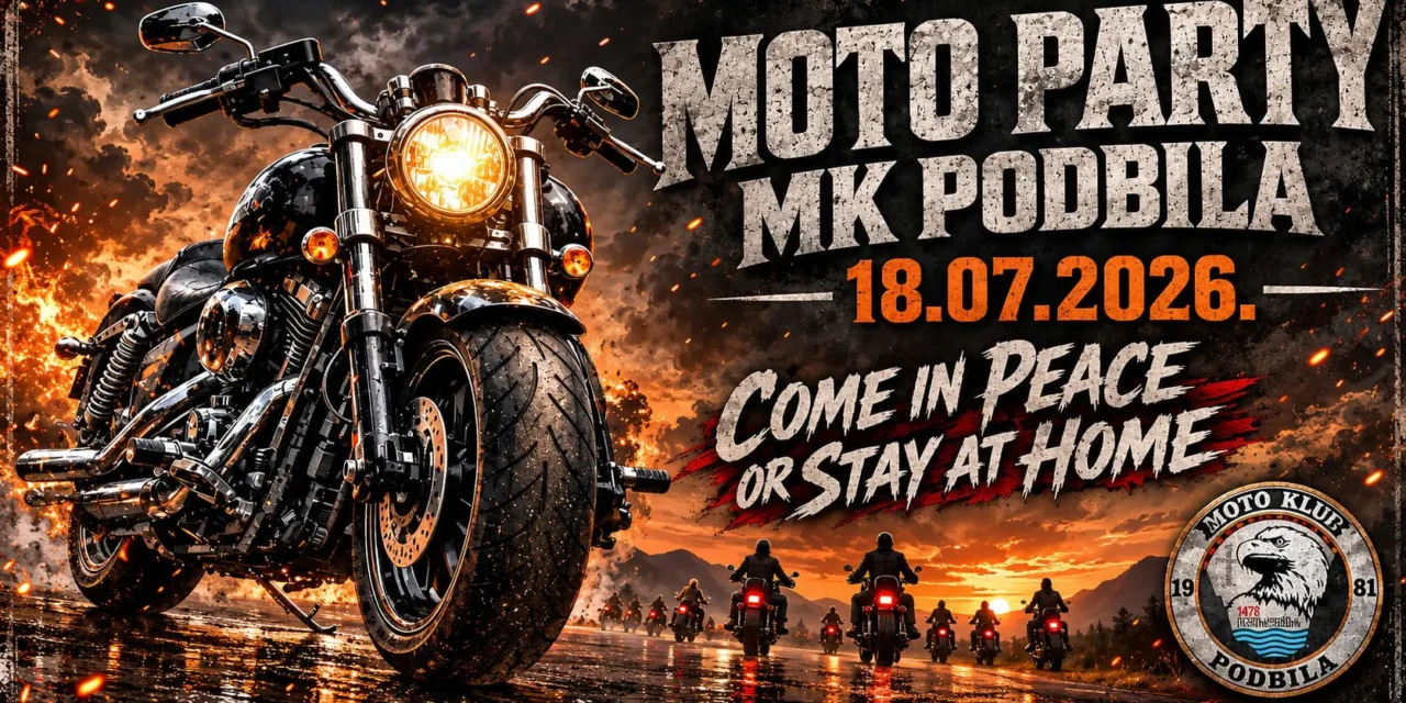 Posuško lito: Moto klub Podbila organizira veliki moto party