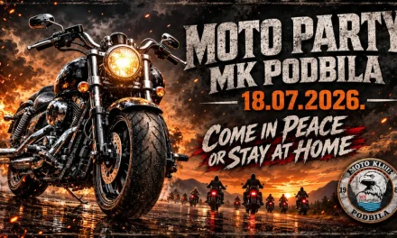 Posuško lito: Moto klub Podbila organizira veliki moto party
