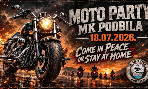 Posuško lito: Moto klub Podbila organizira veliki moto party