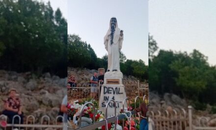 Međugorje: Vandalizirani vjerski objekti i zapaljen vanjski oltar