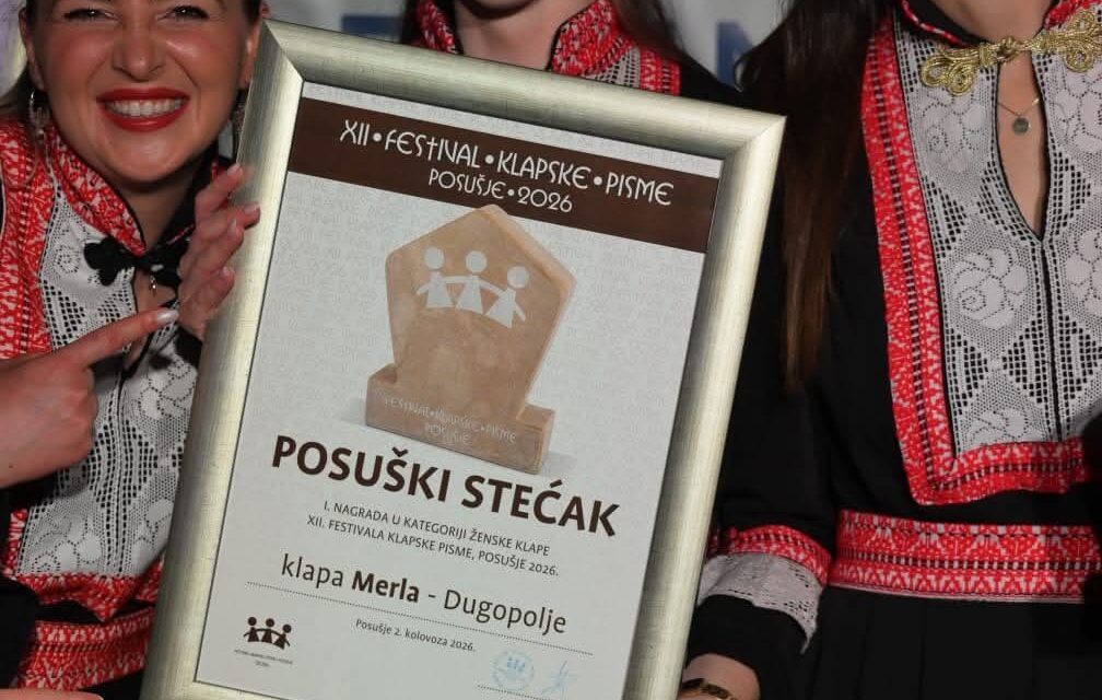 Festival klapske pisme 2026.: Klapa Merla odnijela pobjedu u ženskoj konkurenciji, nagrada publike otišla u ruke klape Liron!