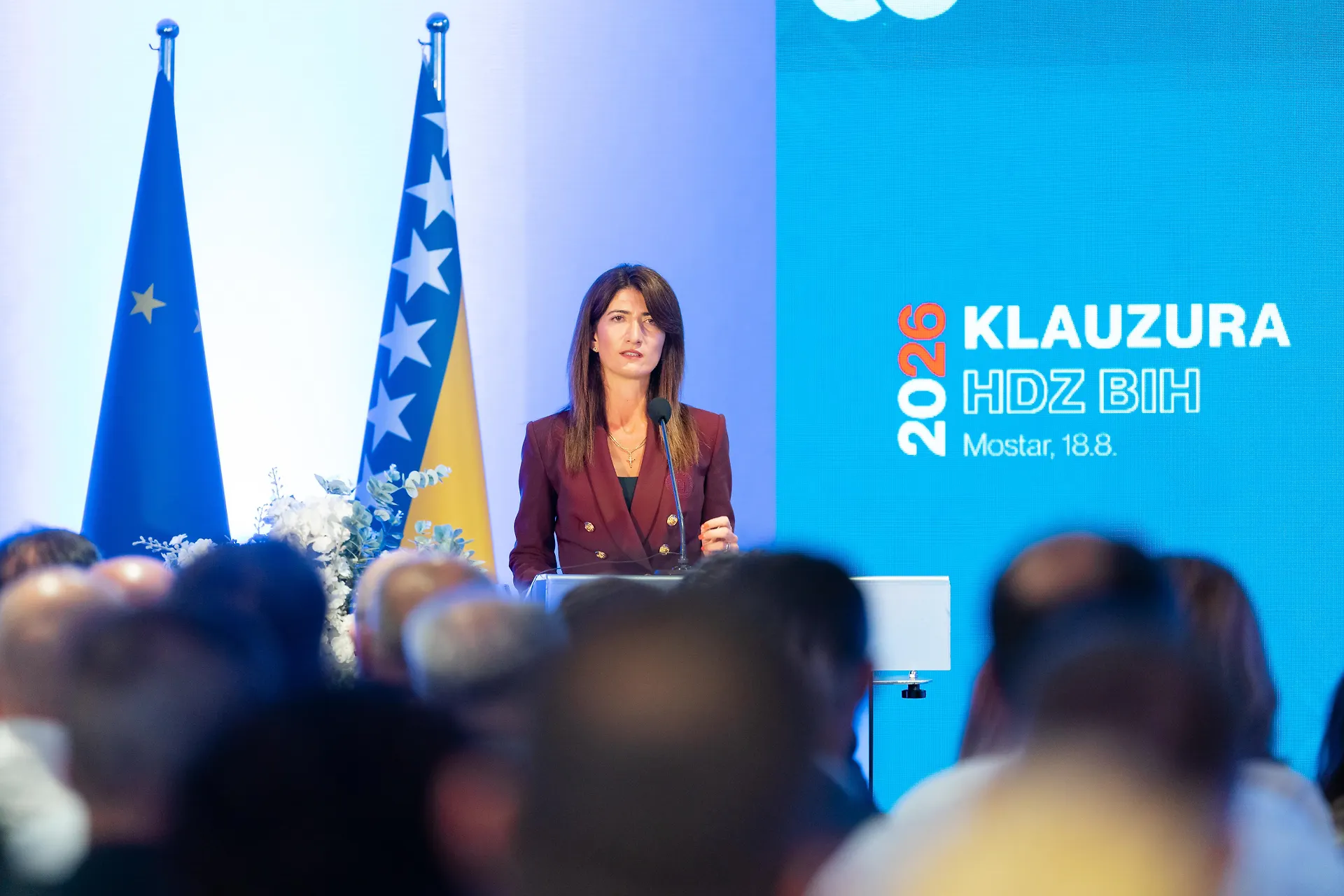 Klauzura HDZ-a BiH pred Opće izbore potvrdila politički smjer – jednakopravnost Hrvata, stabilnost i europska BiH