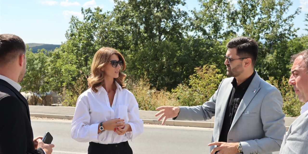 Ministrica Katić u Posušju, počinju radovi u ulici kod Doma Zdravlja