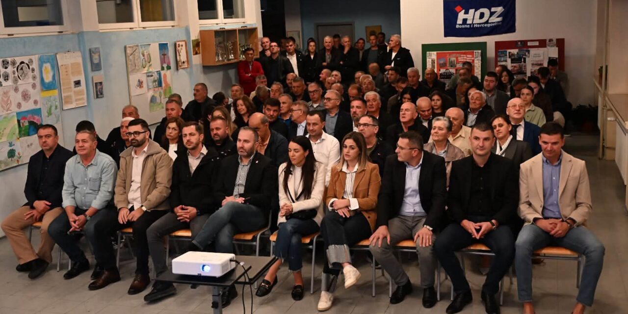 HDZ BIH U ŽUPANIJI ZAPADNOHERCEGOVAČKOJ POTUKAO KONKURENCIJU