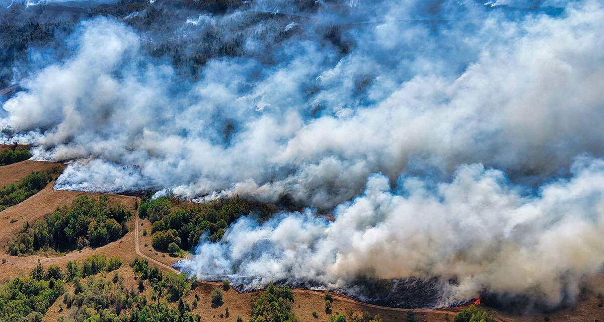 Katastrofalni razmjeri požara kod Rame vidljivi u Posušju, općina pod dimom
